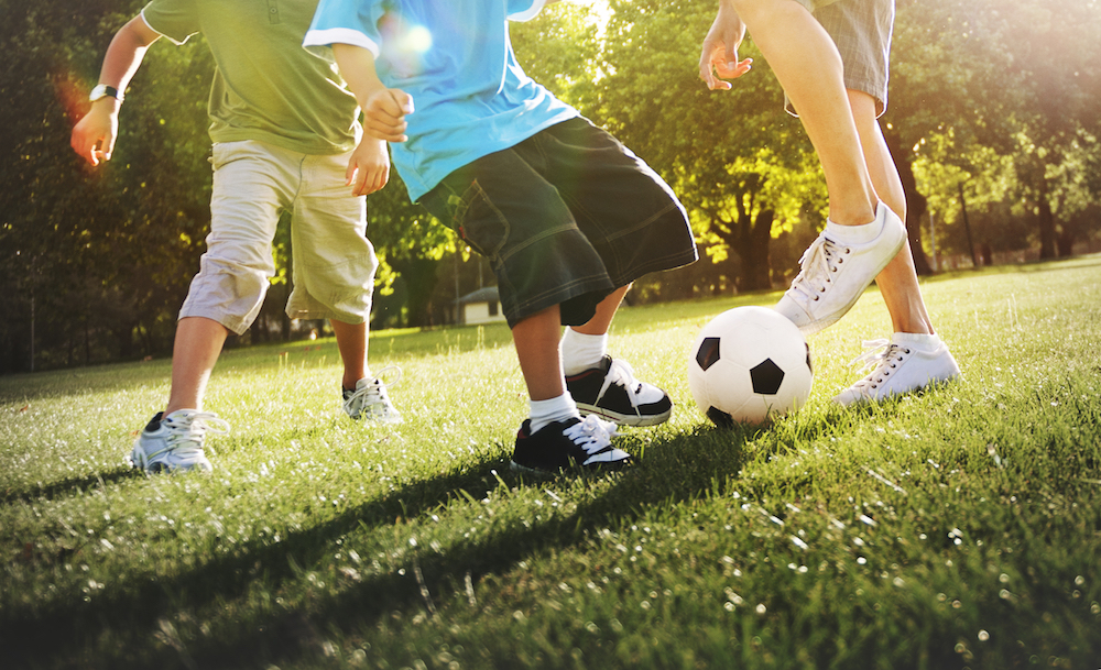 Preschoolers and New Sports at Kids 'R' Kids Charlotte, childcare, daycare, preschool, learning academy