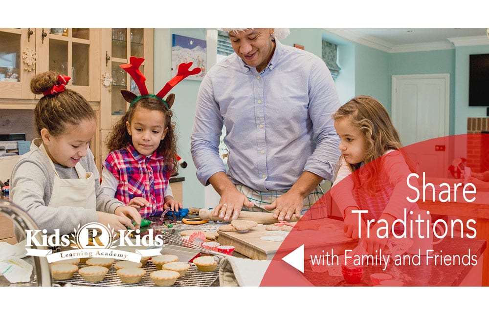 Blog image of Family in kitchen making cookies