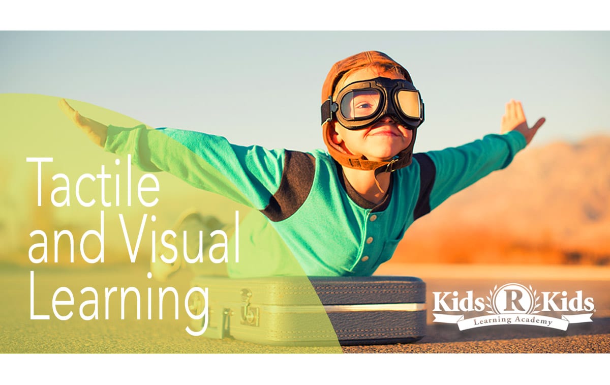 Child pretending to fly